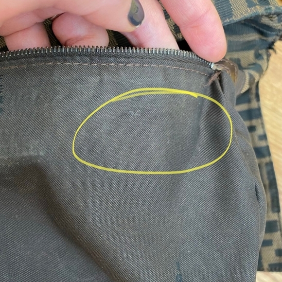 Vintage Fendi Zucca Mamma Baguette Rare Find!! - Picture 7 of 12